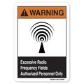 Signmission ANSI Warning, 7" Height, 10" Width, Rigid Plastic, OS-WS-P-710-L-19948 OS-WS-P-710-L-19948